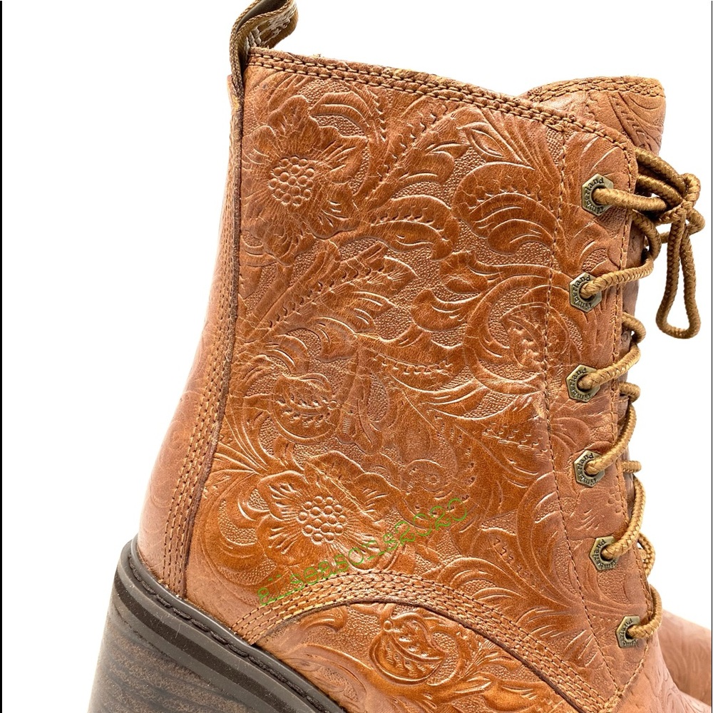 Timberland Sienna High Side ZIP Boot Emboss BrownW - Picture 5 of 15